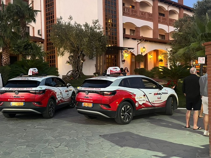 AlbRide taxi in Durrës Albania for city rides and airport transfers